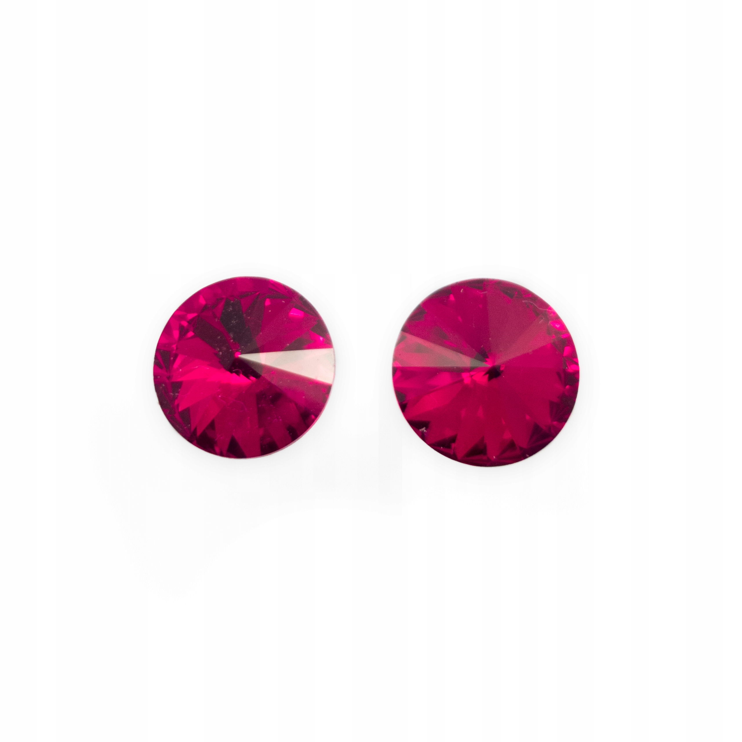 

Kolczyki srebrne czerwone kryształy Swarovski 10mm