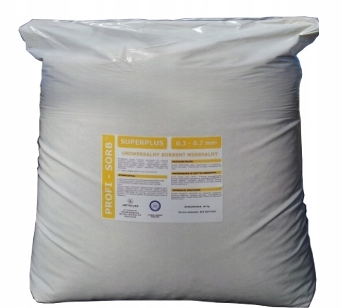 

Sorbent uniwersalny 20L do oleju 0.3 0.7 mm