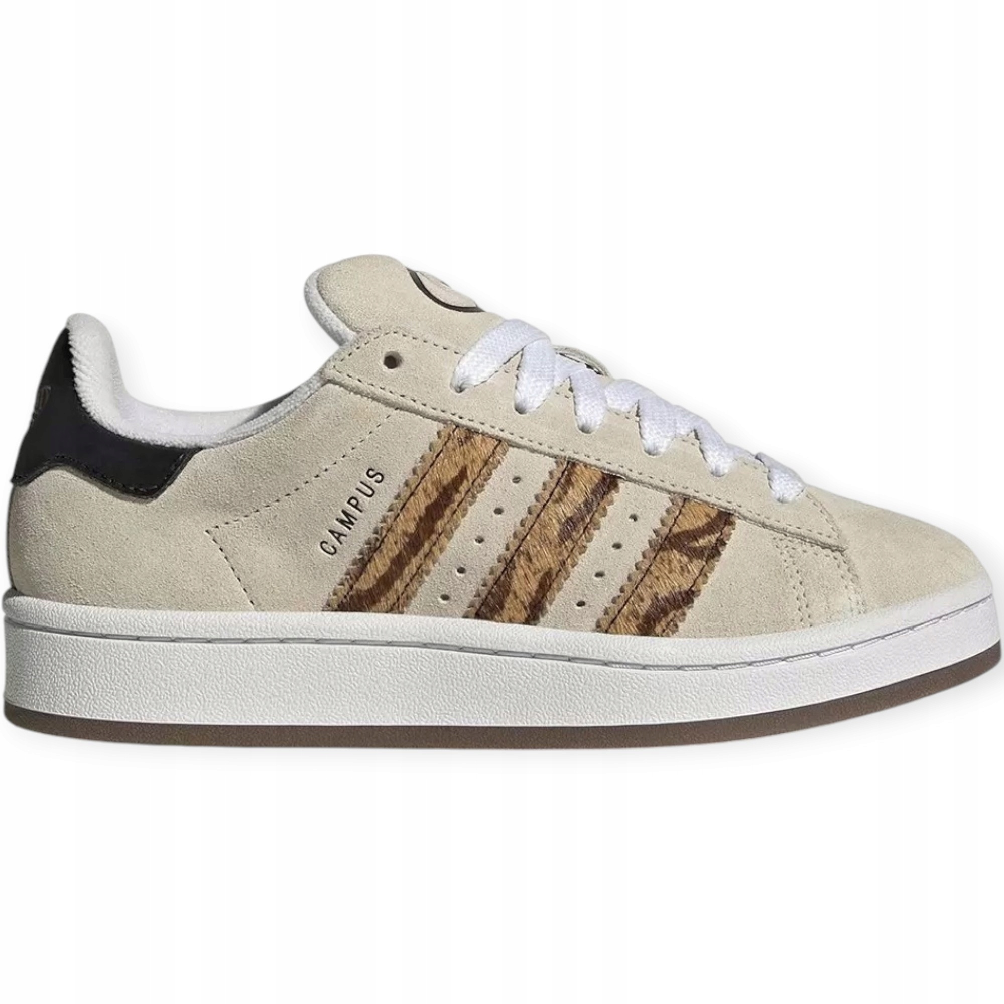 Dámské boty Adidas Campus 00s JS3863 béžové kožené streetwear 37 1/3