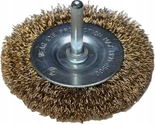 

Dedra Szczotka Druciana Mosiądzowana Tarczowa 63mm