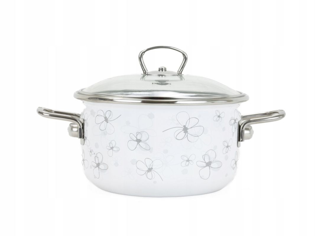 Belis Hrnec S Poklicí 3,5 L 20 CM Bílý