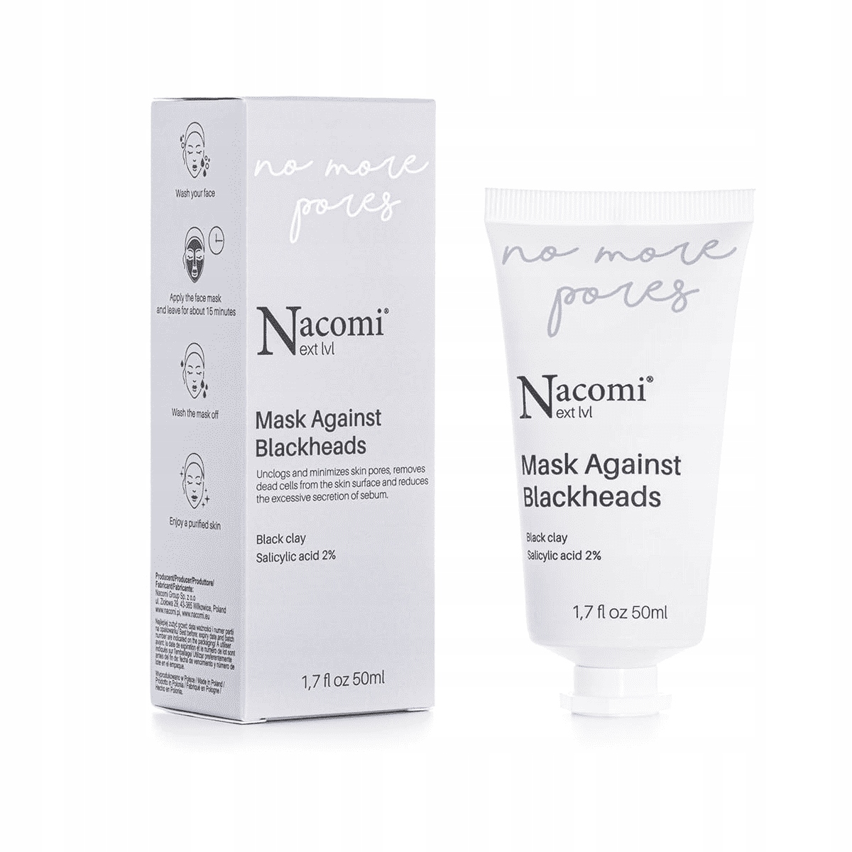

Nacomi Next Level Maska Na Wągry I Zaskórniki 50ML