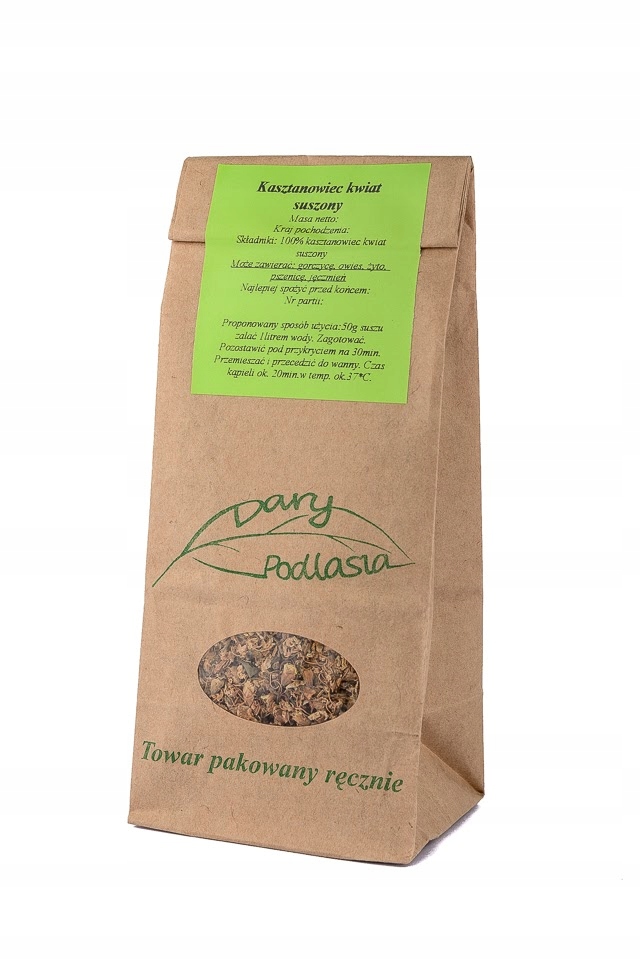

Kasztanowiec kwiat kasztana 50g Dary Podlasia
