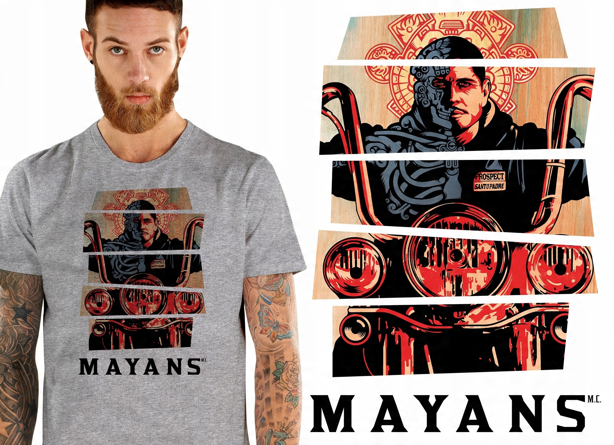

Mayans MC Santo Padre Koszulka Męska XXL