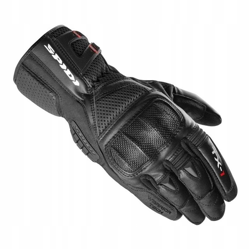 Motocyklové rukavice Spidi TX-1 Black čierne Darčeky