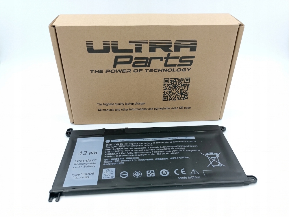 Wydajna Bateria do Dell YRDD6 1VX1H VM732 Fdrhm 3800 mAh 42Wh 11.1V