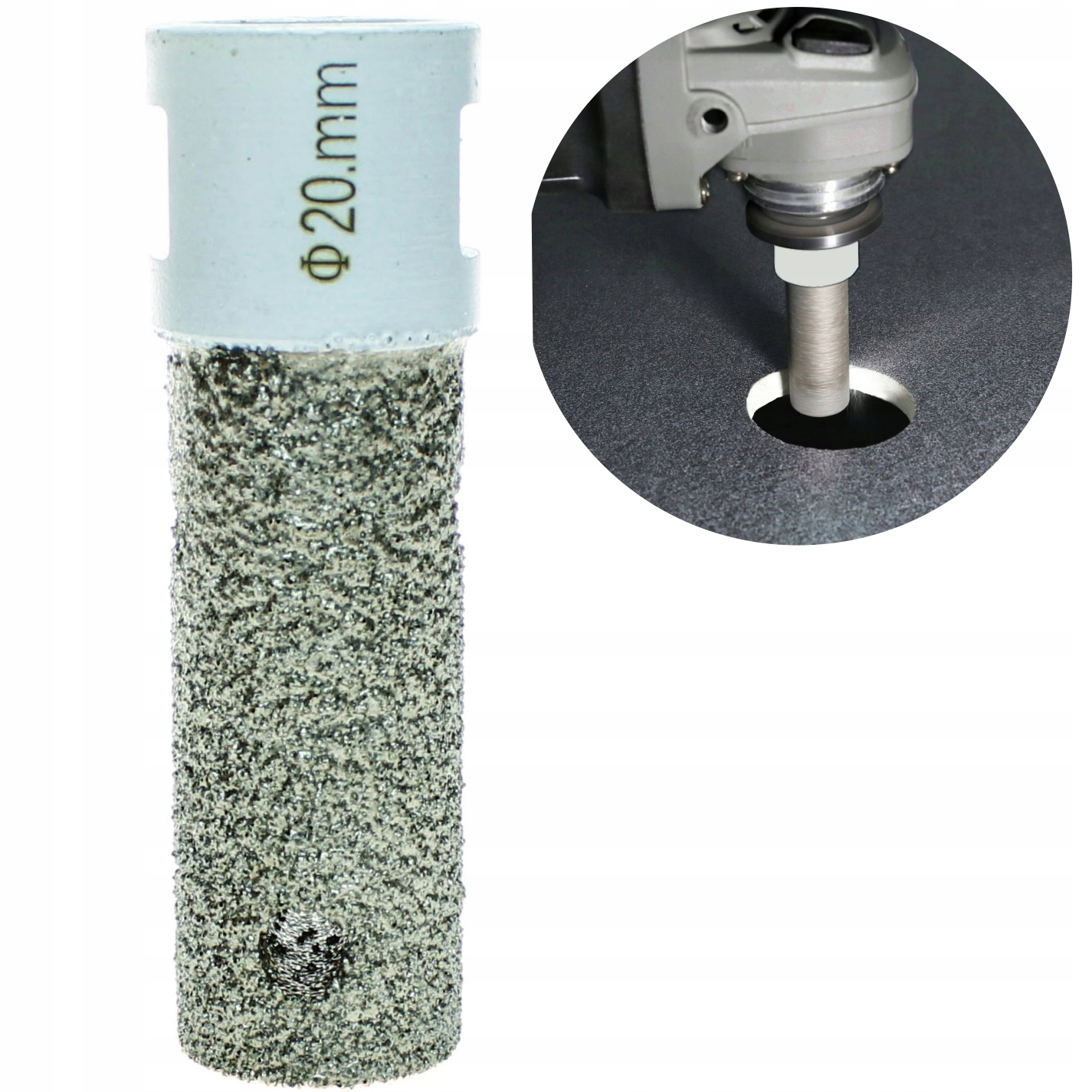 

Frez Diamentowy Walcowy Gresu Płytek M14 20MM