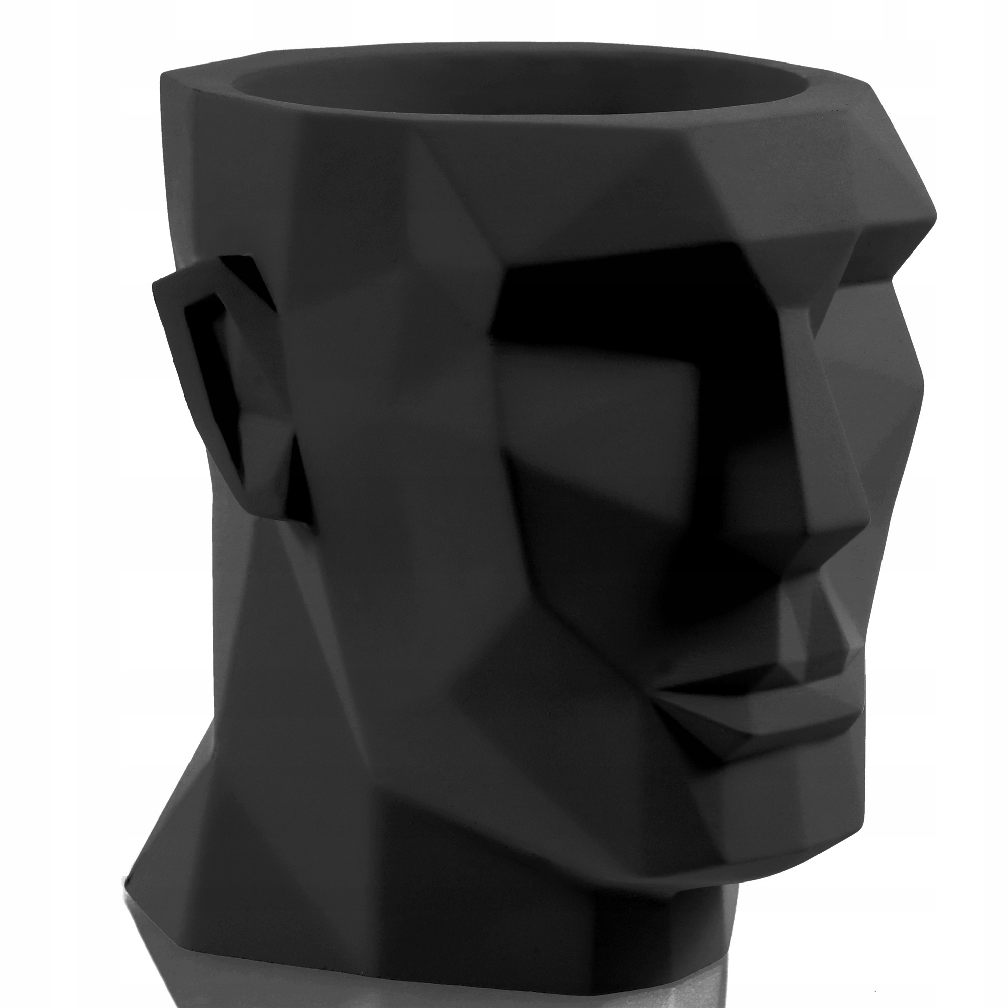 

Doniczka/osłonka betonowa głowa Apollo 12cm black