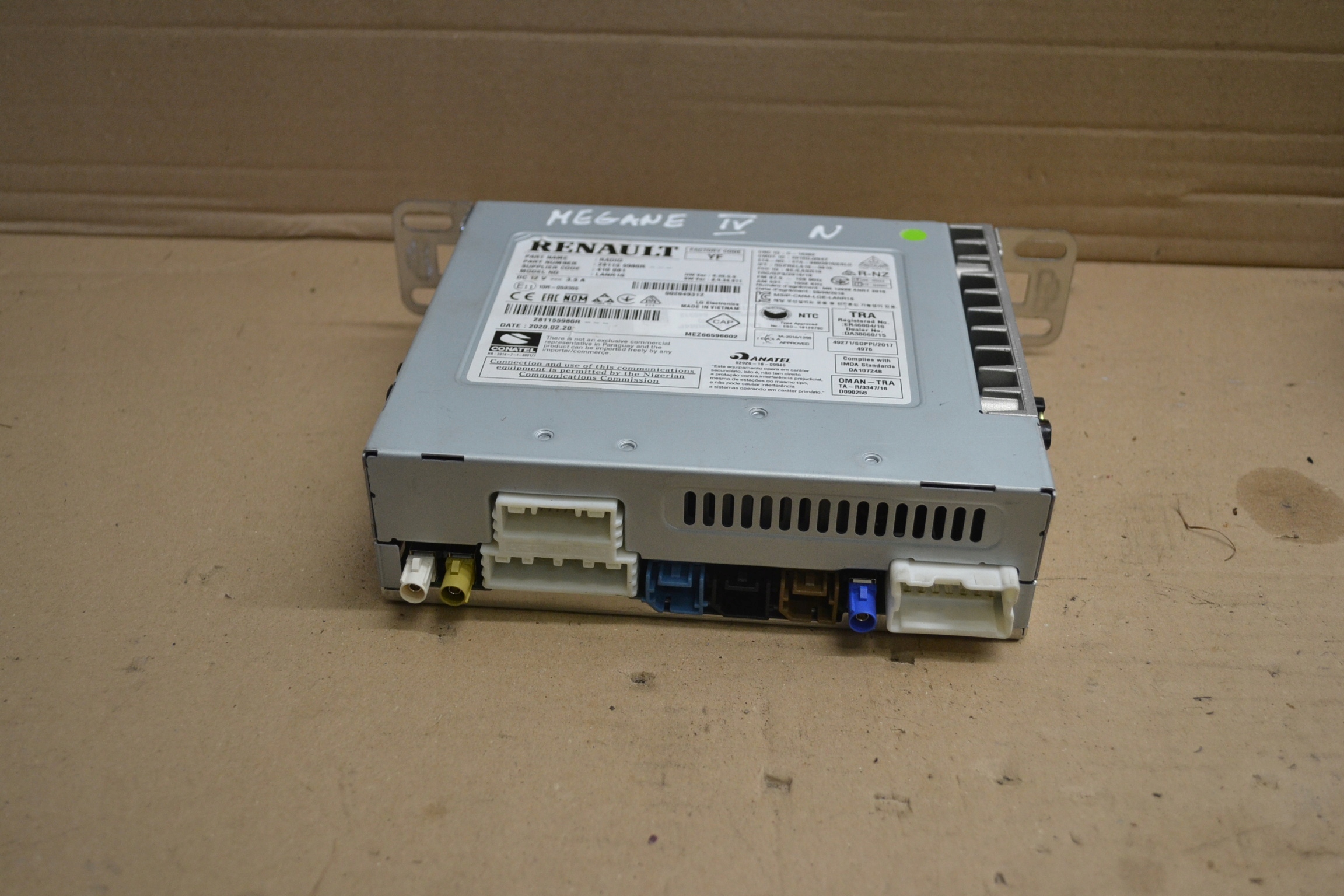 Radio Multimedialne - Renault MEGANE - 281155986R