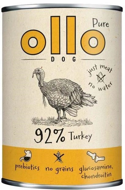 Levně Ollo Pure Krůta Vlhké Krmivo Pro Psy 6x850 g