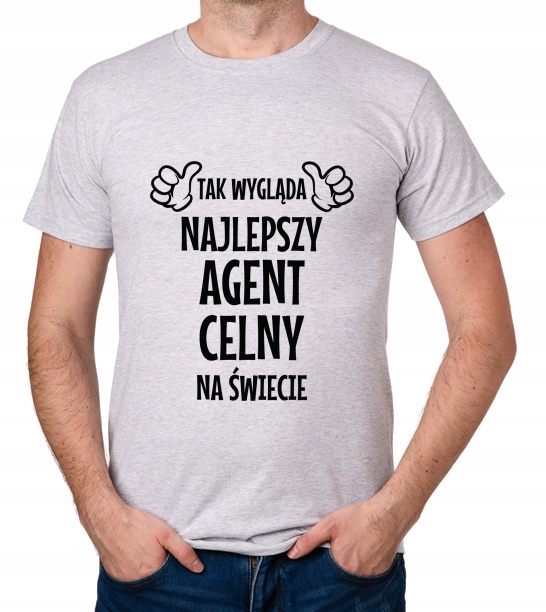 

koszulka Najlepszy Agent Celny prezent