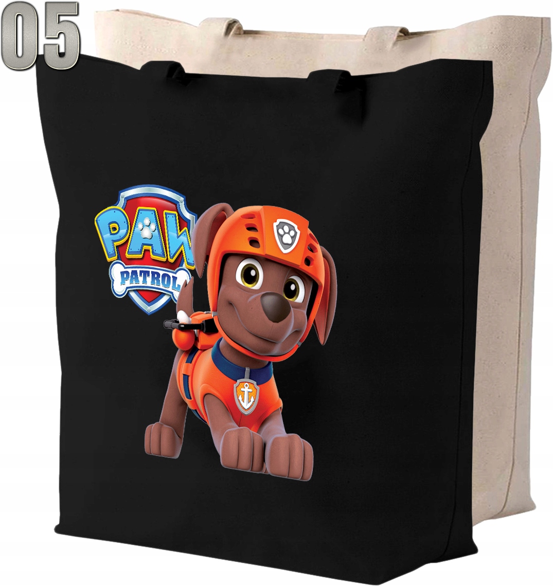 Torba bawełniana PSI PATROL + IMIĘ Cechy dodatkowe brak