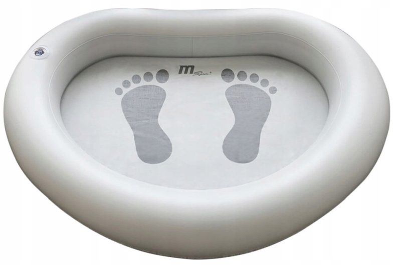 BASEN DO PŁUKANIA STÓP DMUCHANY BASENIK MSPA OCZYSZCZACZ