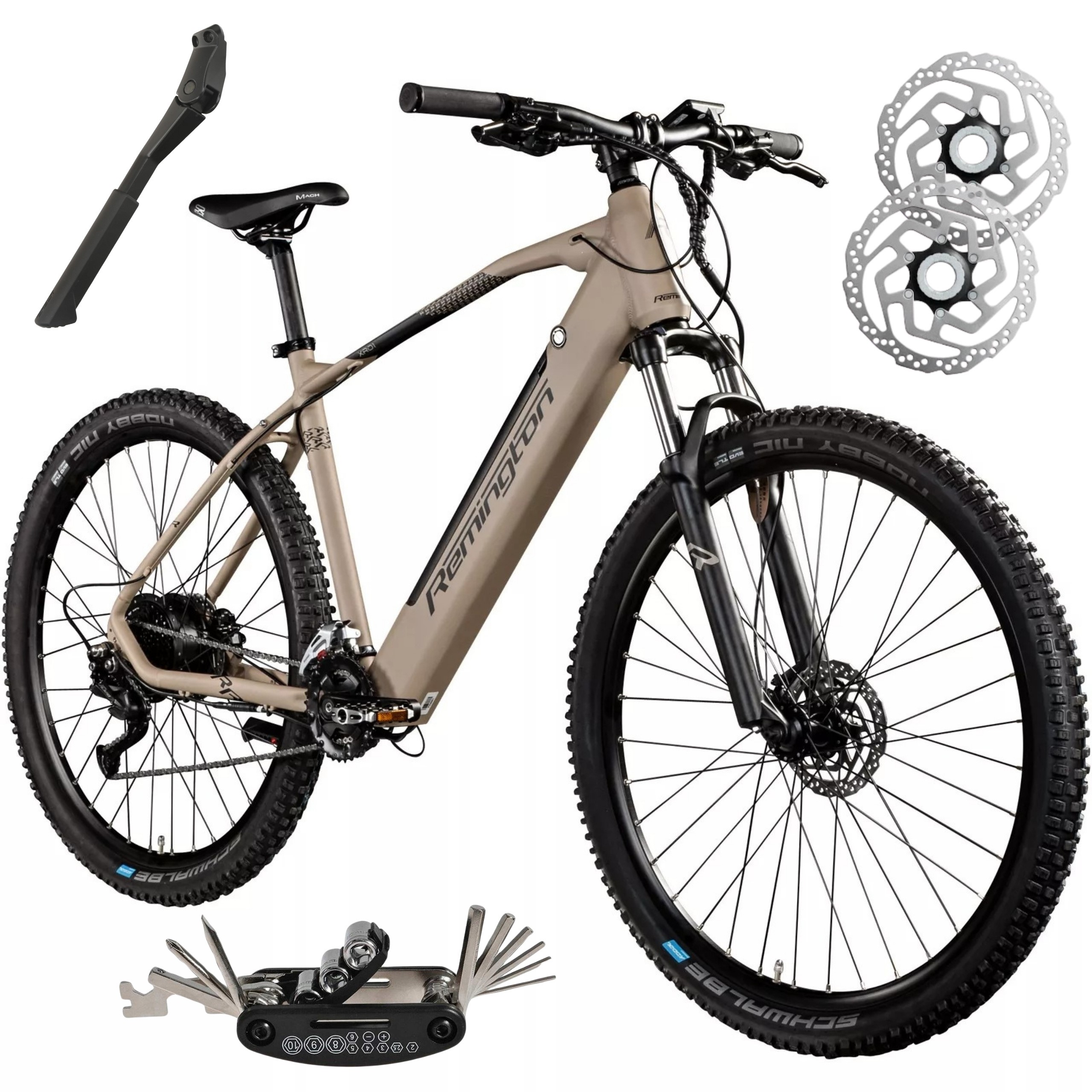 Rower Elektryczny Górski Męski Damski 29 Shimano Alivio Hydraulika 14,5AH