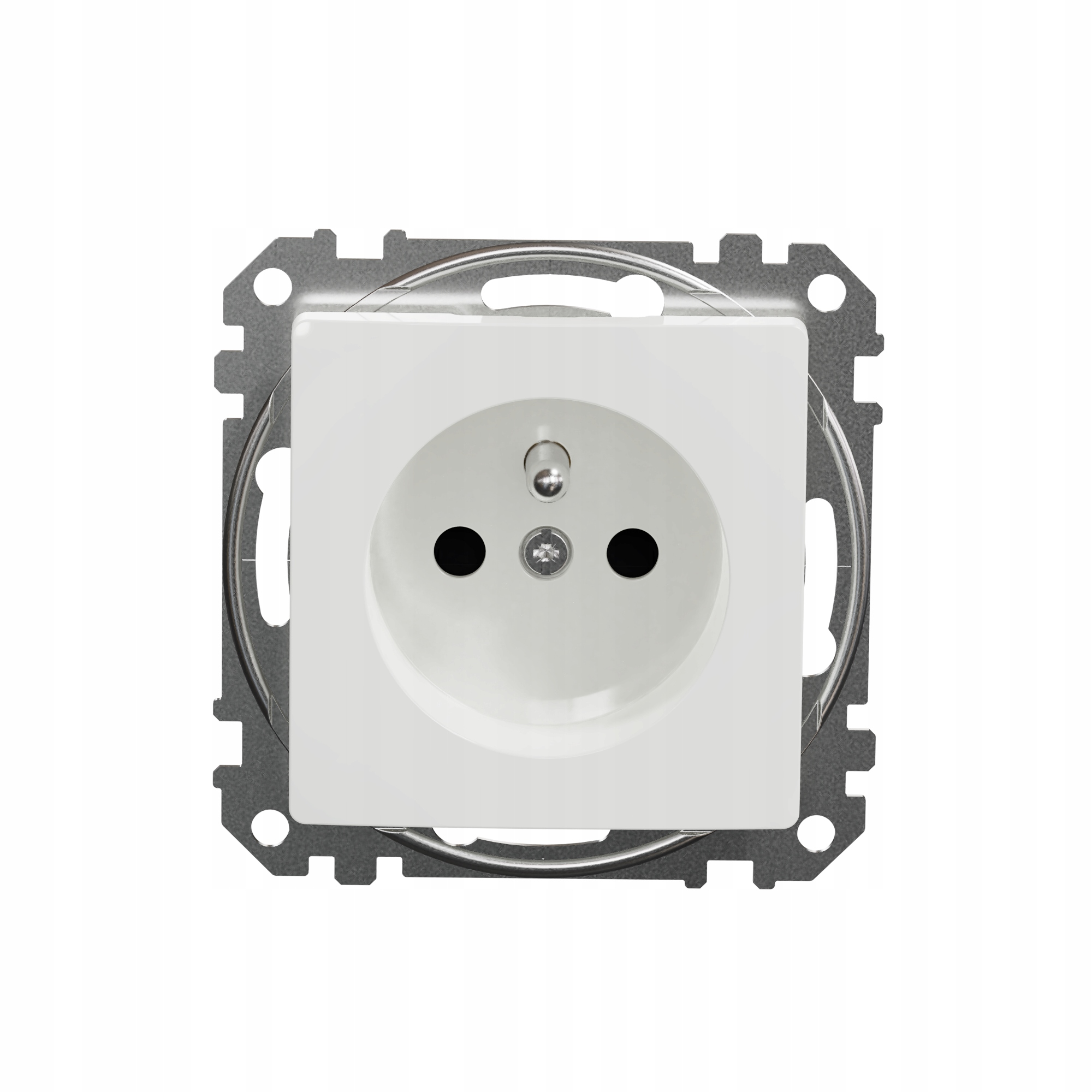 Sedna Design Gniazdo pojed z przesłonami białe Marka Schneider Electric