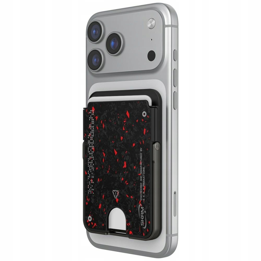 Peněženka Skinarma Vektor Magnetic Smart Kick-Stand černá