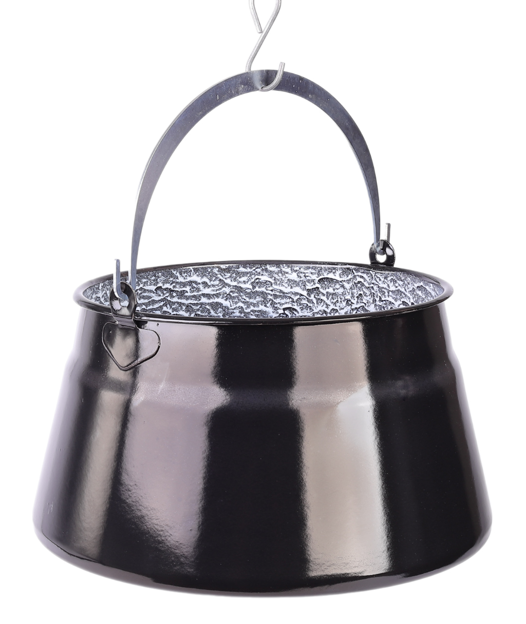 KOCIOŁEK WĘGIERSKI EMALIOWANY WISZĄCY GARNEK 16 L Perfect Home RYBNY Kod producenta 71016