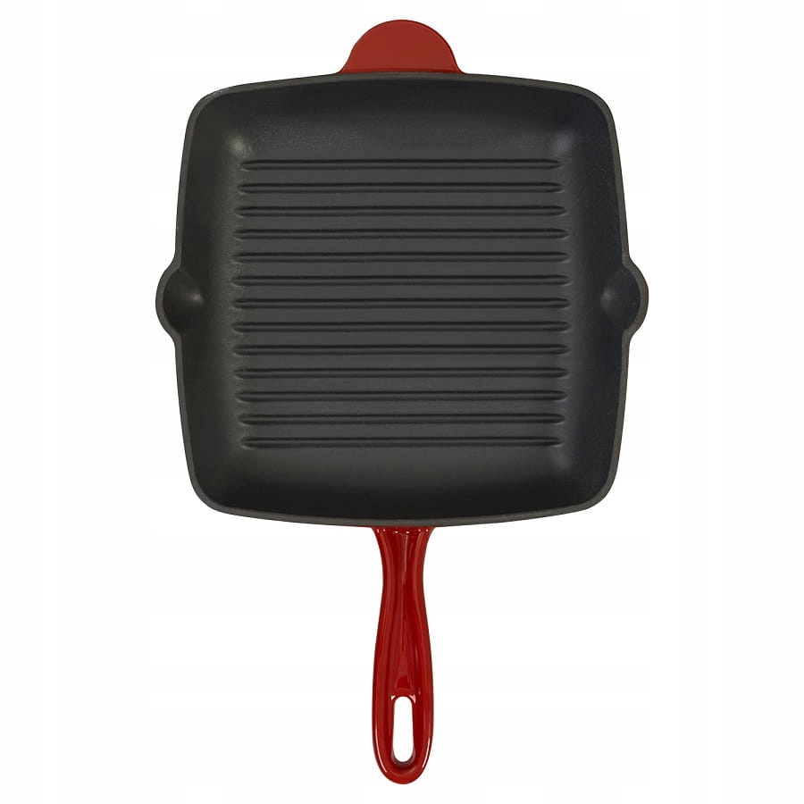 Patelnia Grillowa Żeliwna Mg Home Infinito 26 cm Emaliowana Indukcja