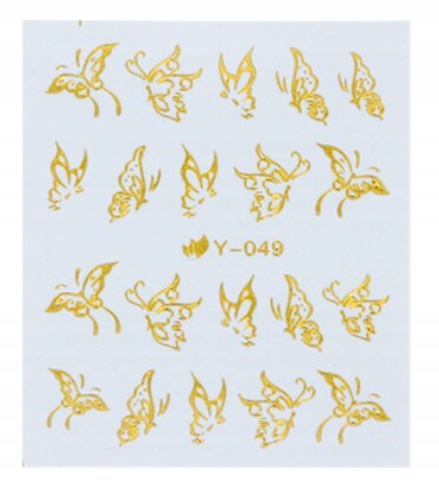 

Naklejki Wodne Na Paznokcie Złote Y-049