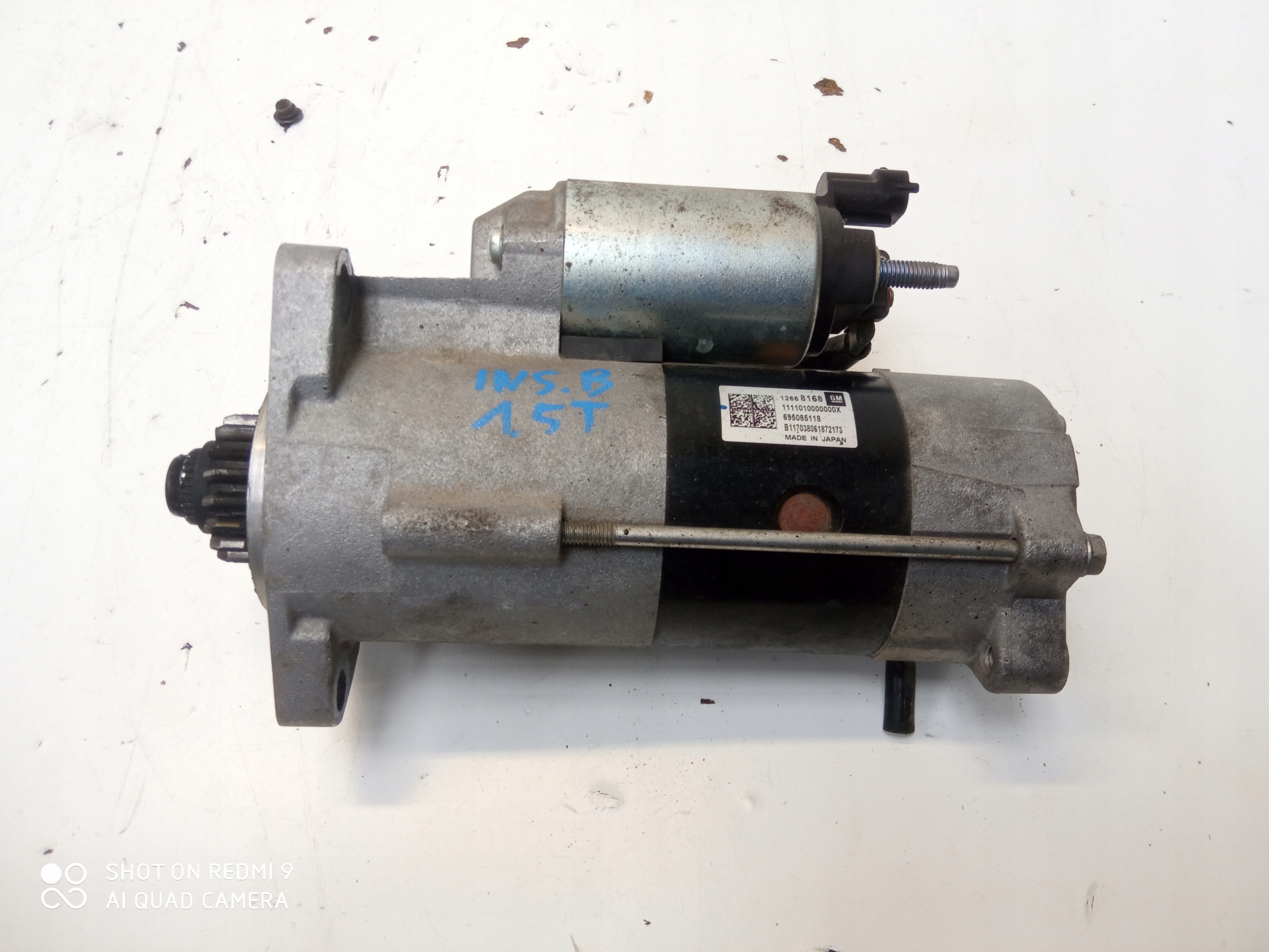 OPEL INSIGNIA B starter 12668168 1.5T
