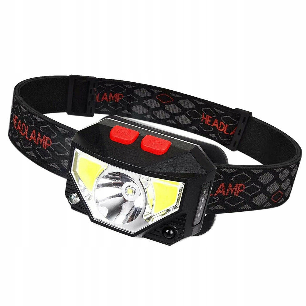 

Latarka Czołowa Czołówka Led Usb Czujnik Ruchu