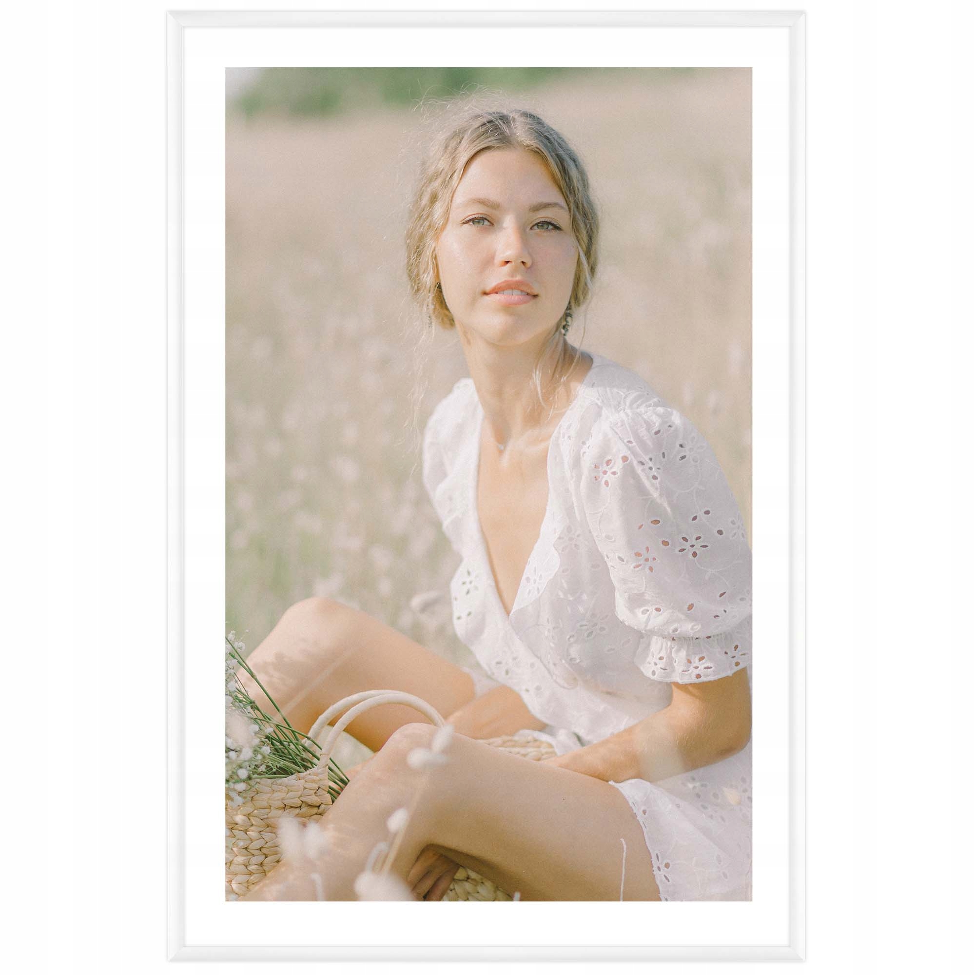 

Ramka Aluminiowa Biała Ramka plakat foto 40x60 cm