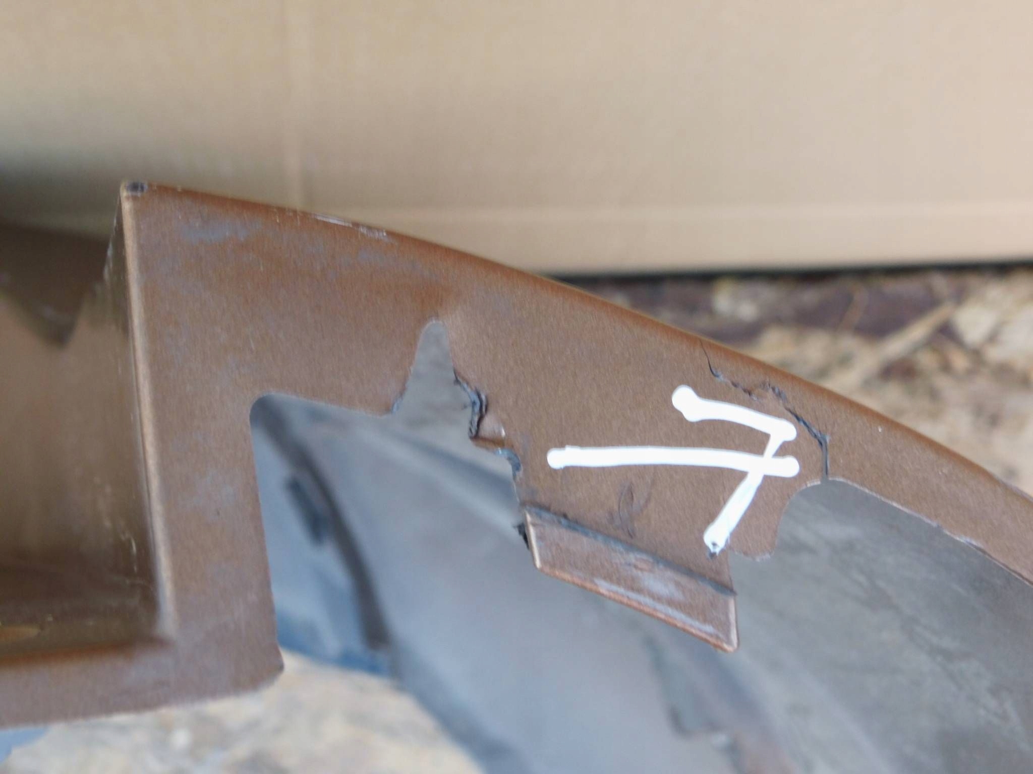 Ford B-MAX 2012-2017 bumper rear rear part