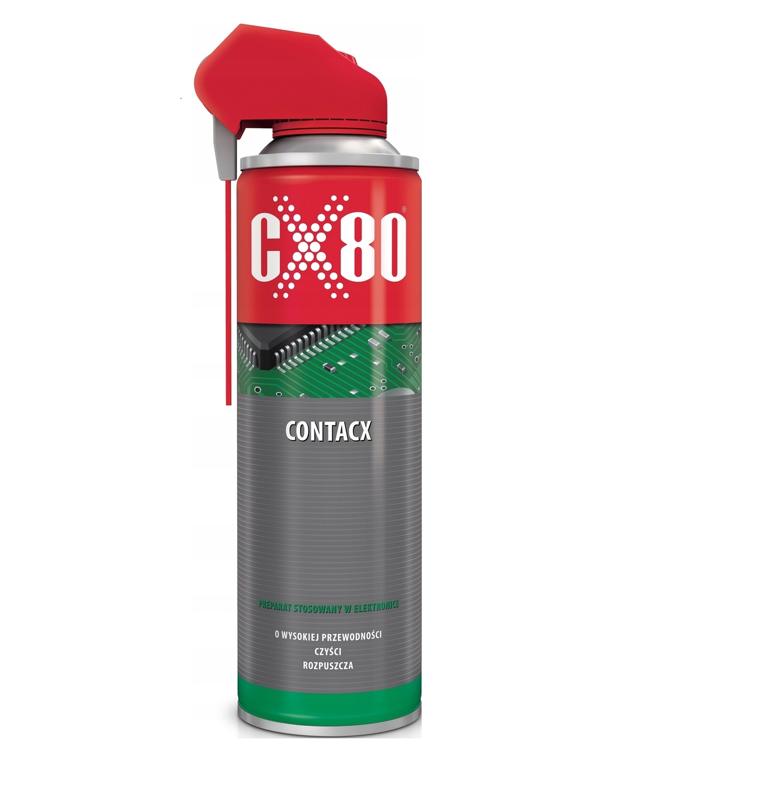 CX-80 Contacx Spray Do Czyszczenia Elektroniki Duo Spray 500 ML
