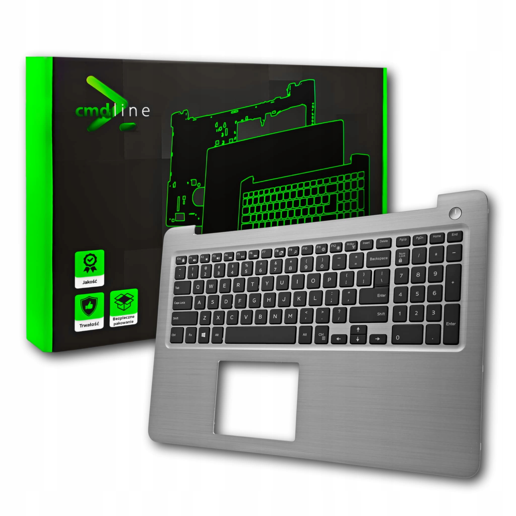 Palmrest Klawiatura Do Dell Inspiron 15 5565 5567