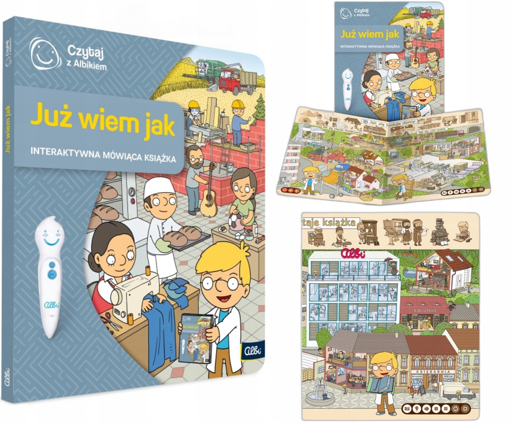 Czytaj Z Albikiem Interaktywna książka JUŻ WIEM JAK