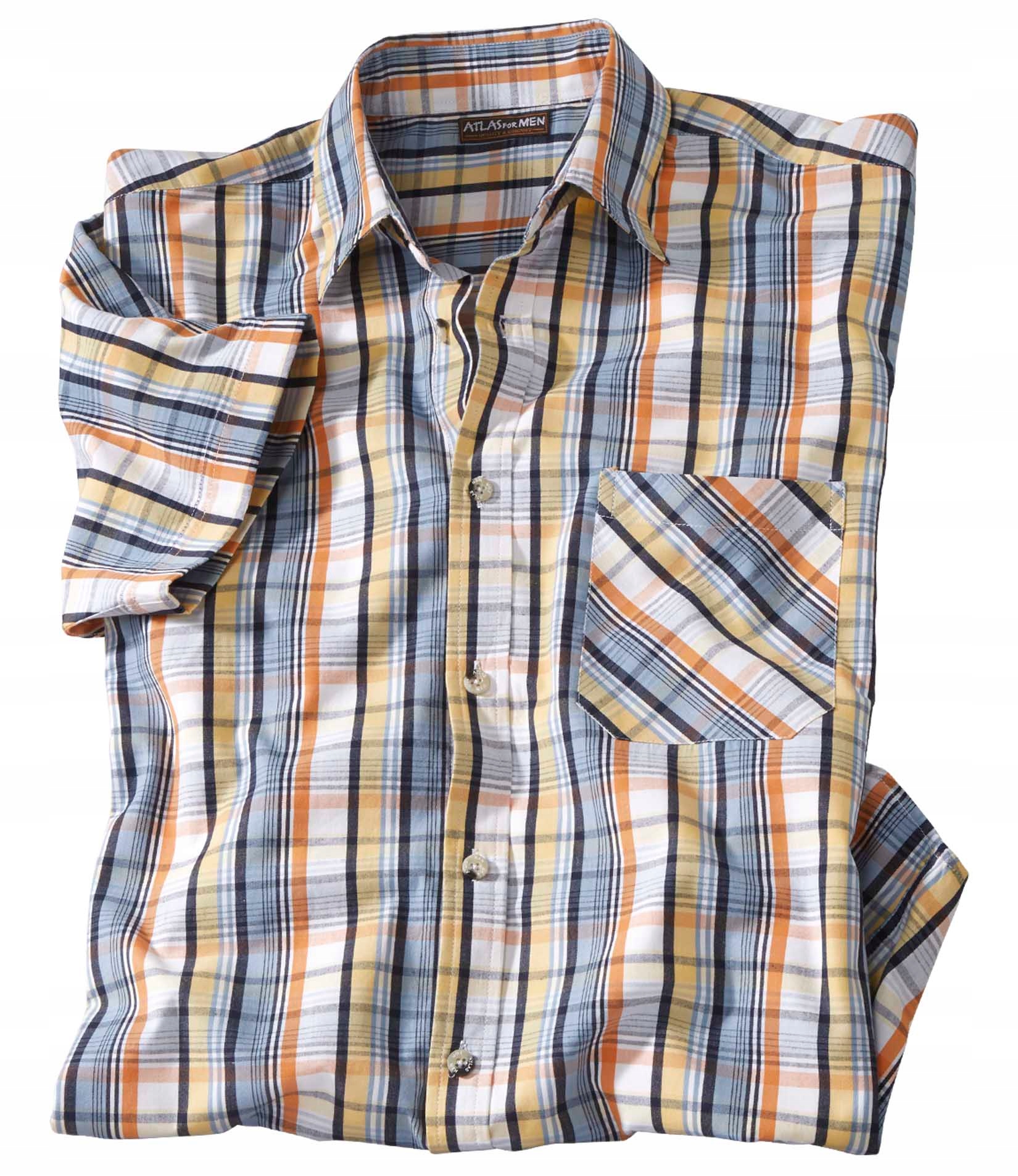 

Koszula Męska Casual Bawełniana W Kratę XL R0035