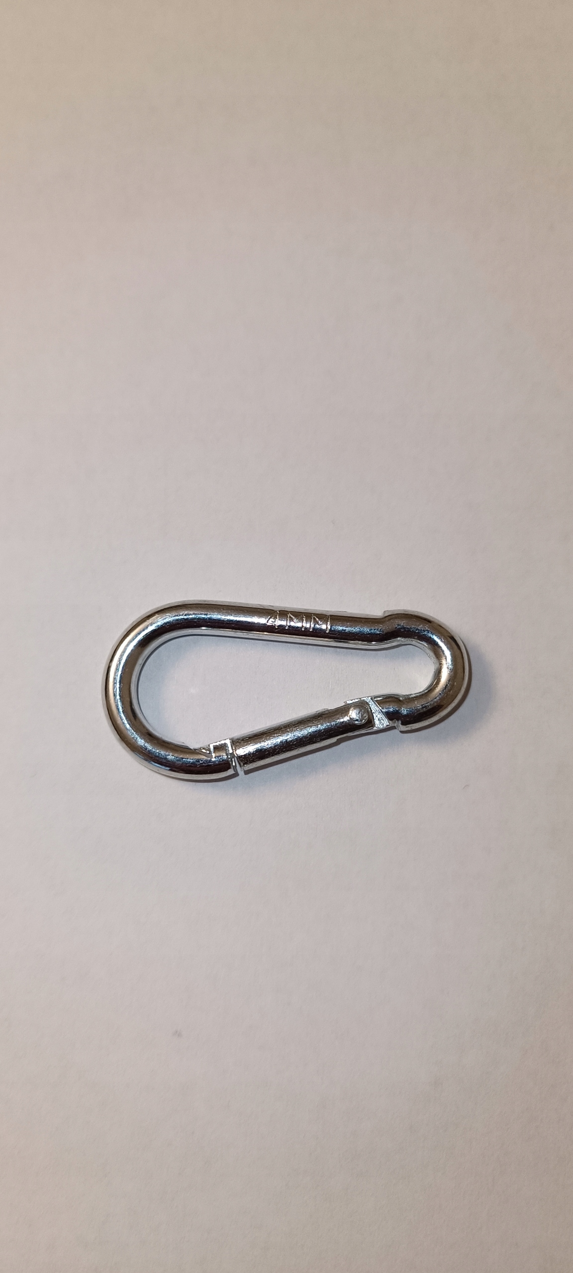 KARABIŃCZYK OCYNKOWANY 4MM DO LIN 4X40MM Kod producenta K2