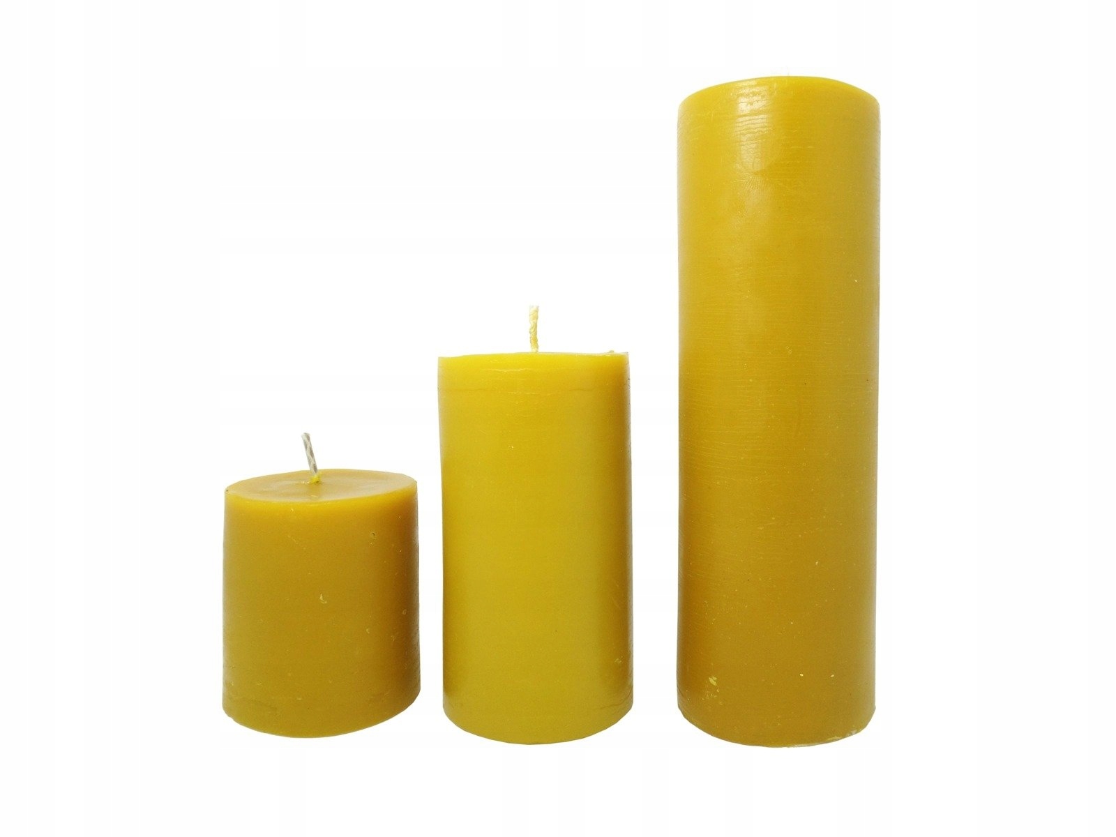 Sada Svíček – tři svíčky ze včelího vosku