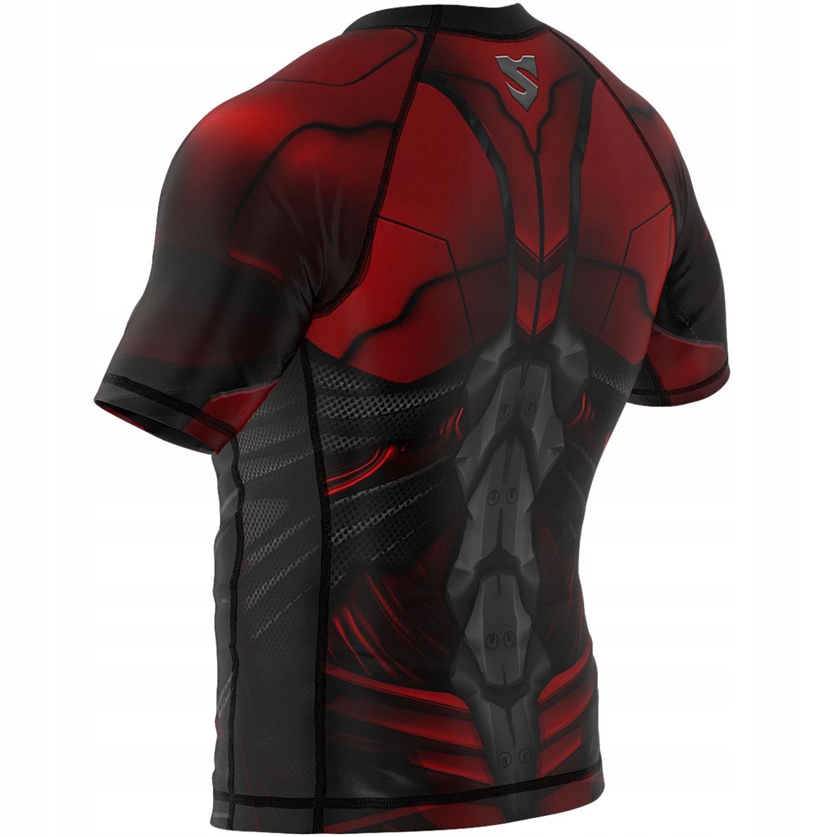 RASHGUARD DZIECIĘCY MMA BJJ SMMASH RED ARMOUR Płeć chłopiec