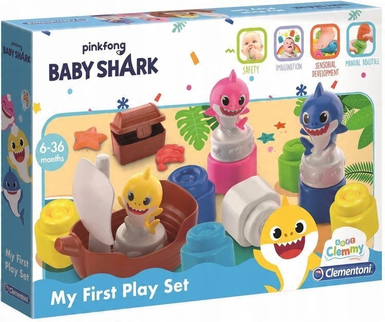 

Clementoni Zestaw Klocków Clemmy Baby Shark 17426
