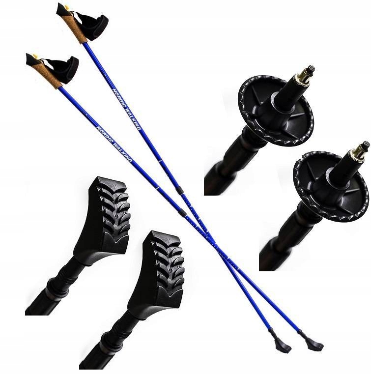 

Kije Kijki Teleskopowe Nordic Walking Regulowane