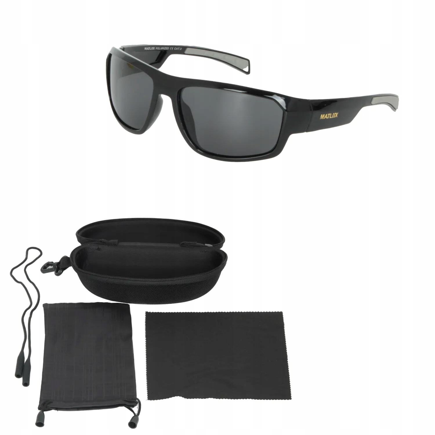 Polar Fashion P1037C3 Lesklé polarizační sluneční brýle