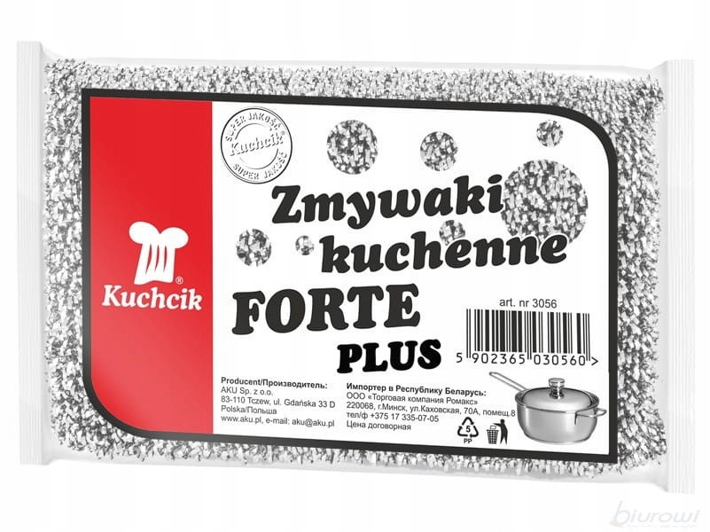 

Kuchcik Zmywak Kuchenny Forte Plus 1 Sztuka