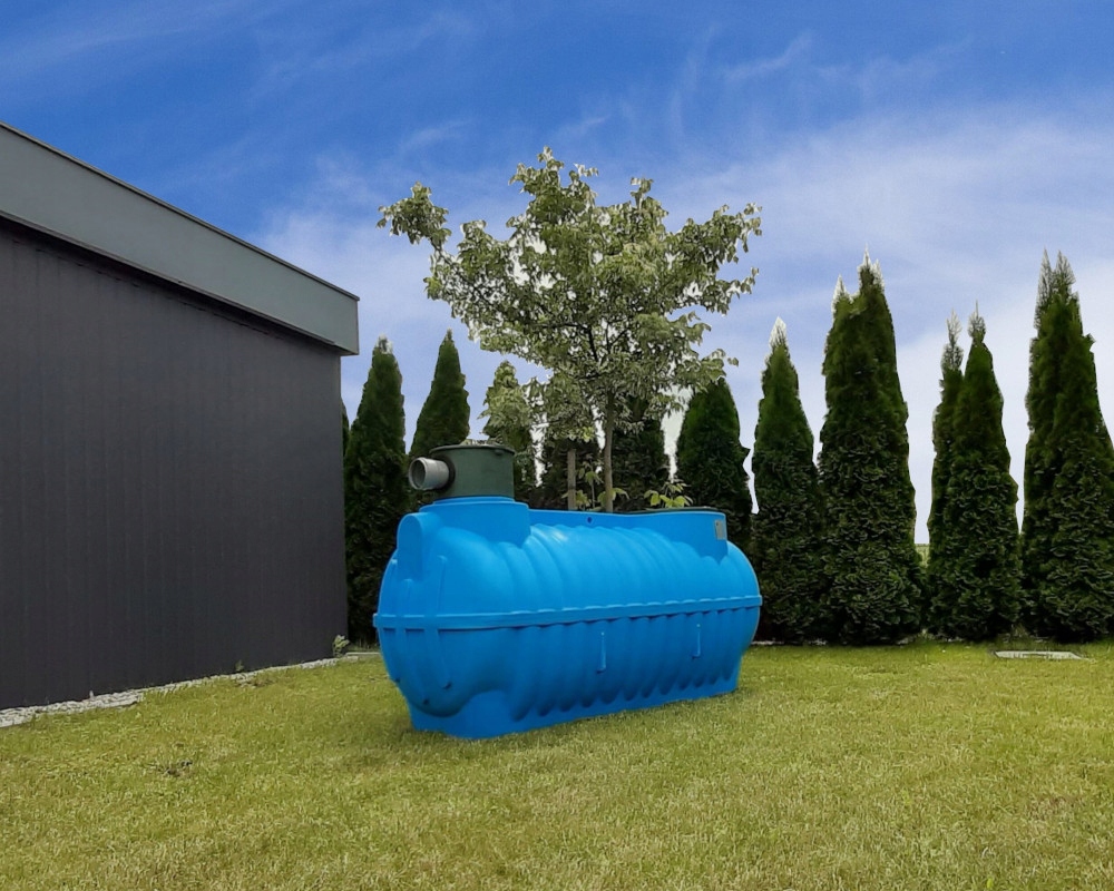 ZBIORNIK NA DESZCZÓWKĘ BOLT 1000L z filtrem Kolor niebieski