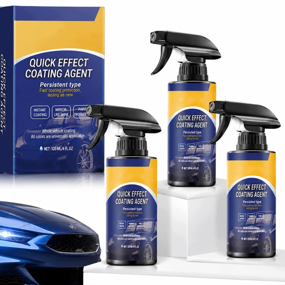 3SZT Nano Spray Do Naprawy Zarysowań Samochodów