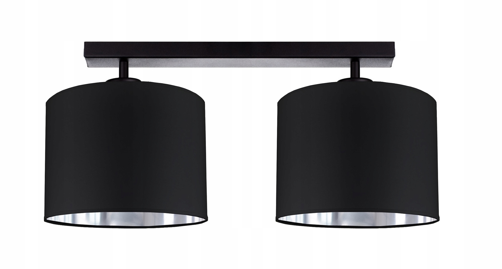 

Lampa Plafon Sufitowa Żyrandol Nowoczesna Czarna