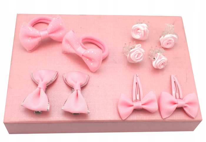 

Zestaw Ozdób Do Włosów Dla Dziewczynki Pudrowy 5