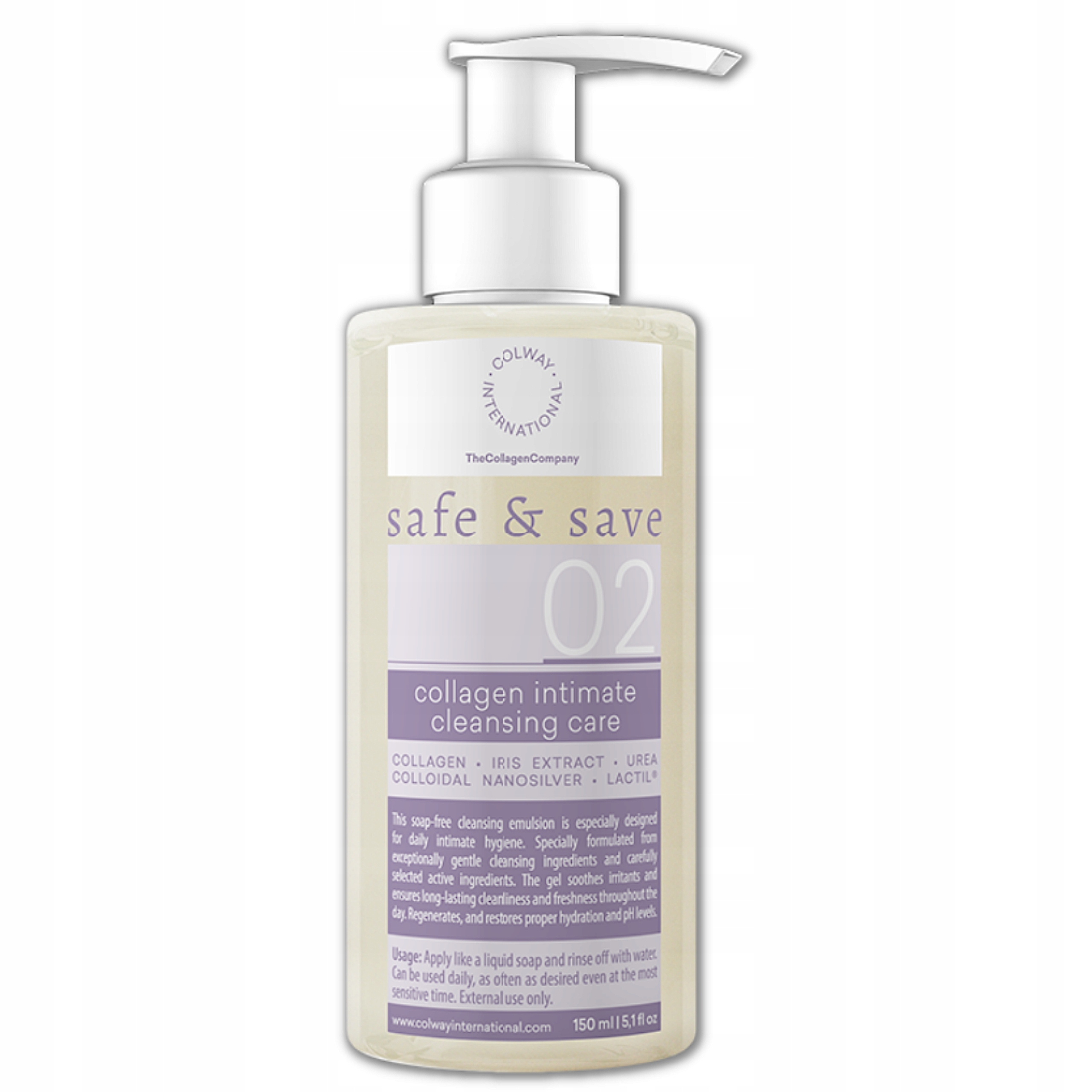 

Żel do higieny intymnej z kolagenem Colway 150 ml