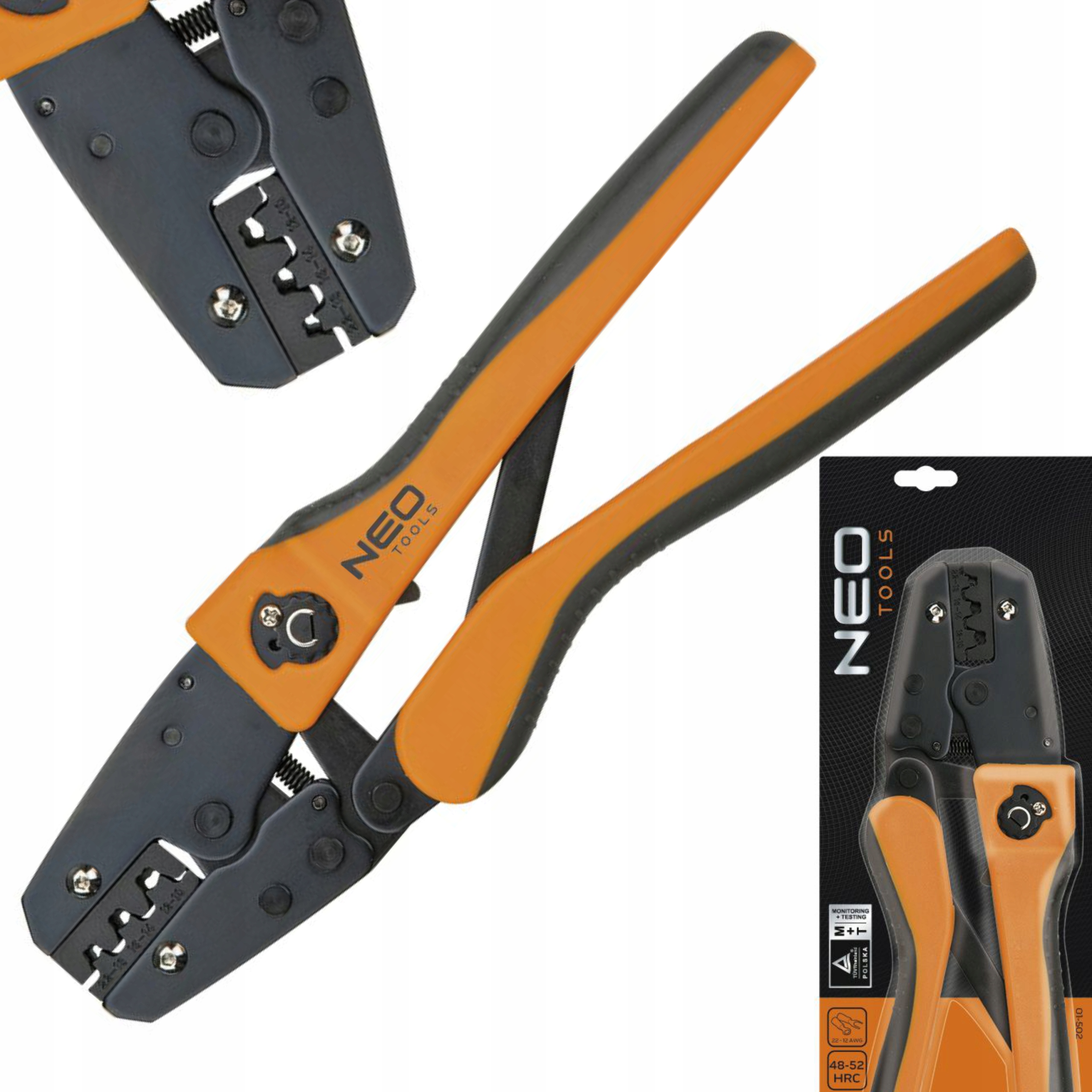 ОБТИСКНИЙ ІНСТРУМЕНТ NEO 01-502 КОМПЛЕКТ