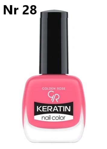 

Lakier do paznokci keratyna Golden Rose Keratin 28