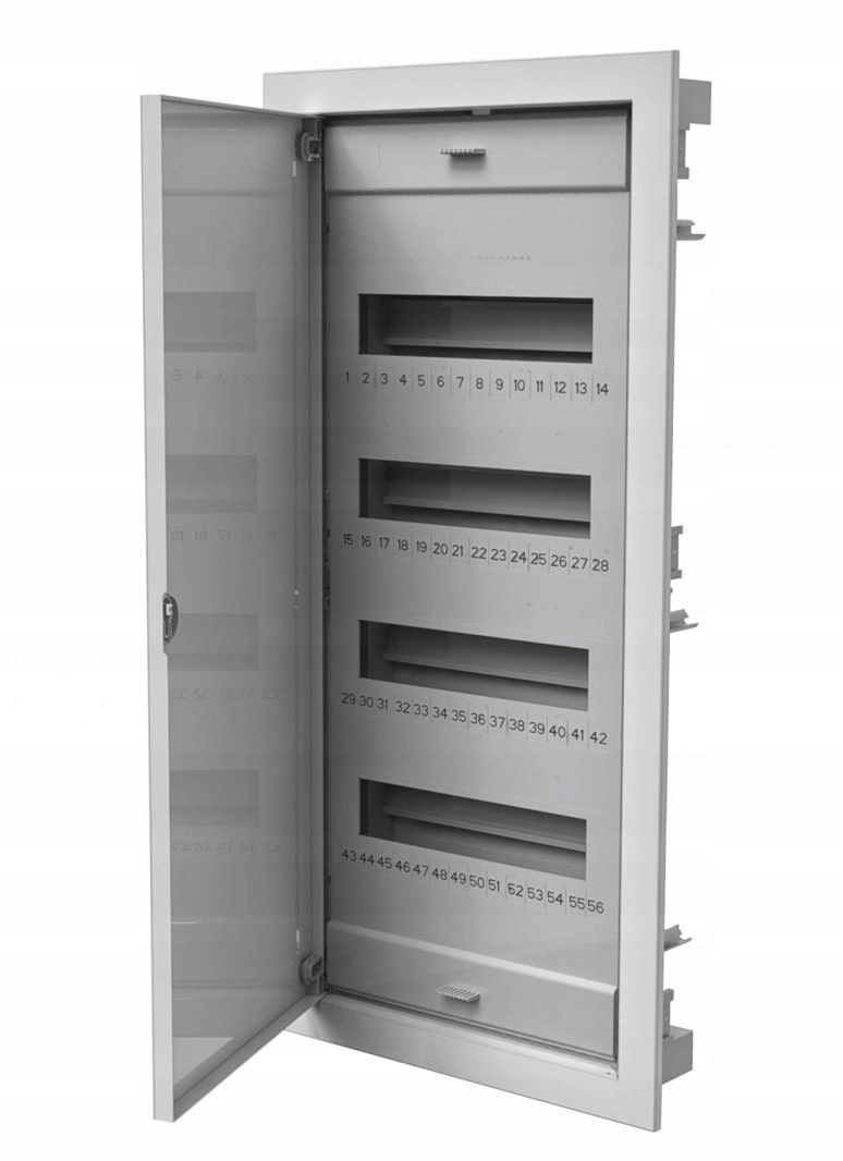 Rozvádzač Podomietková skrinka s lištou N+pe 4x12 Kovové dvere Pawbol