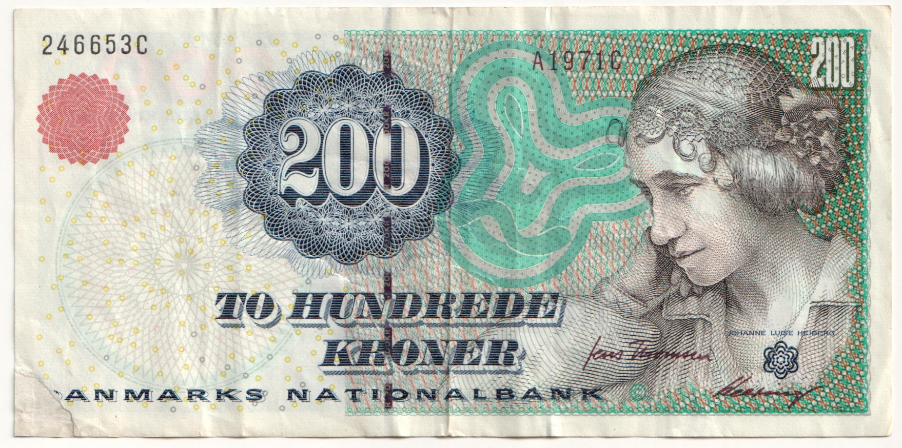 9.di.Dania, 200 Koron 1997, St.3+/4+