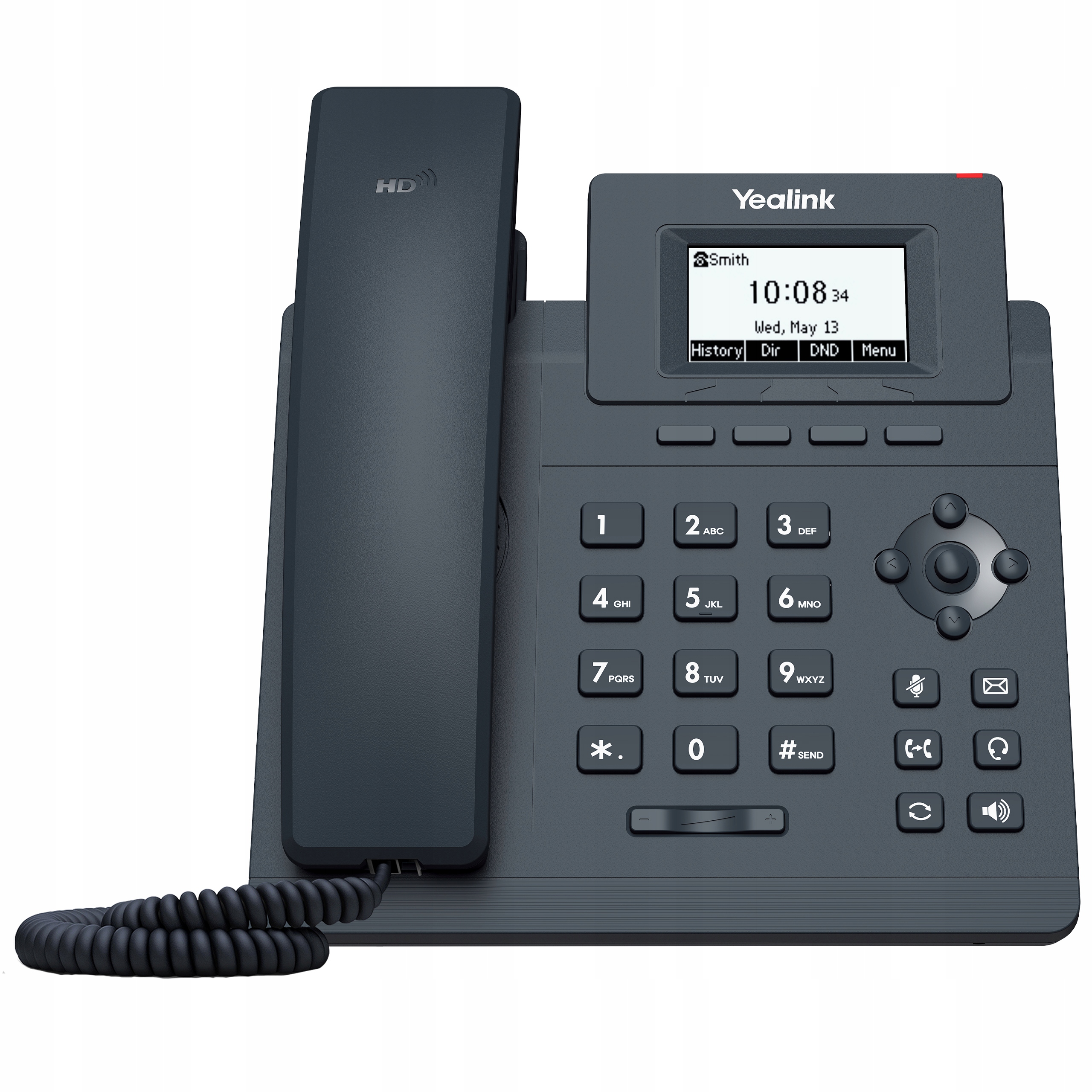 Yealink SIP-T30P, PoE, 2,3" LCD, 1x Sip, 100M Eth