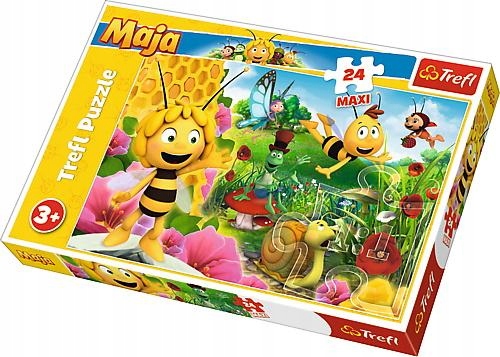

Puzzle 24 Maxi W Świecie Pszczółki Mai Trefl
