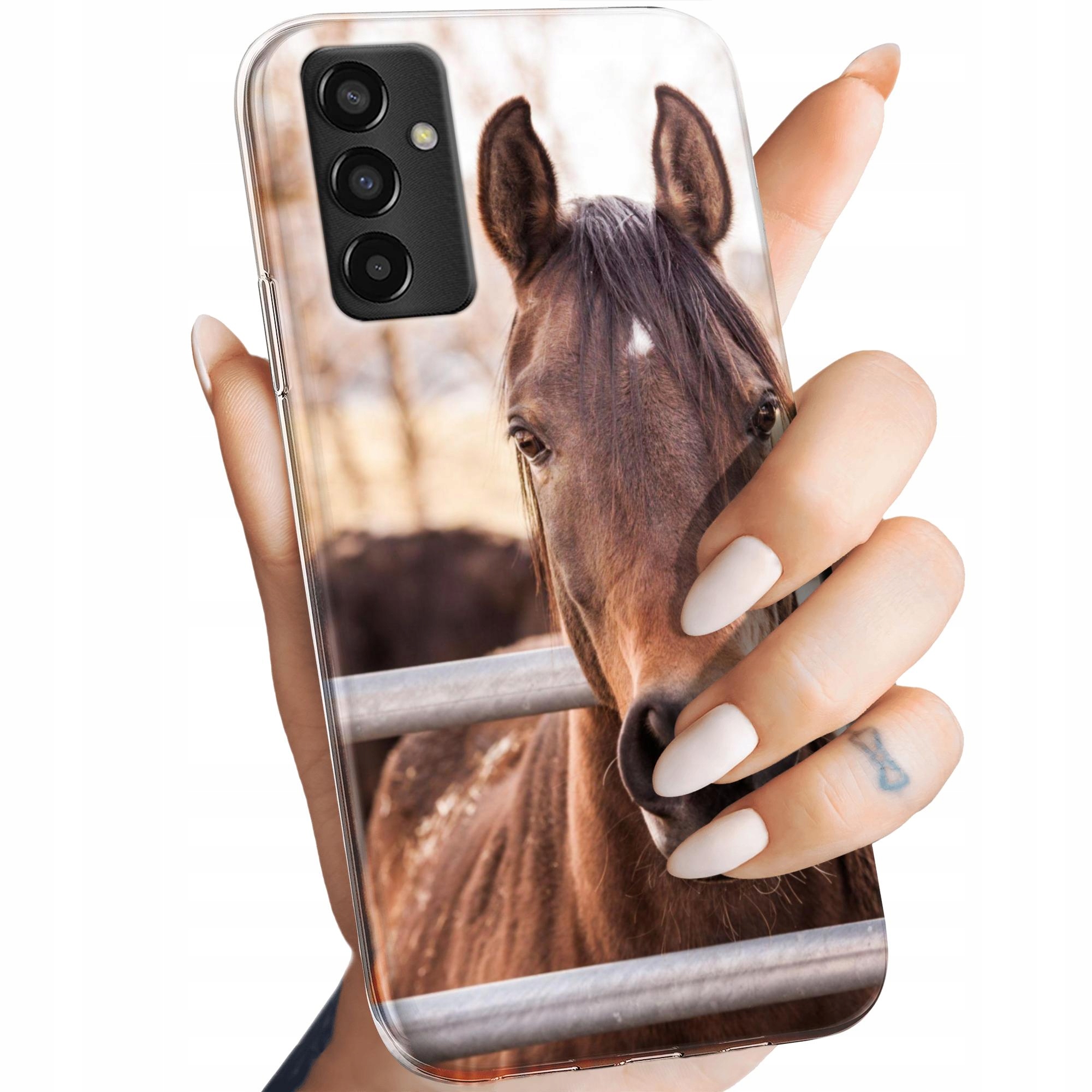 

Etui do Samsung Galaxy M13 Konie Kuce Pegazy